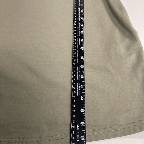 EASEL, olive green Women’s dress, Size Small long sleeves sweater cuffs pockets - Picture 6 of 9